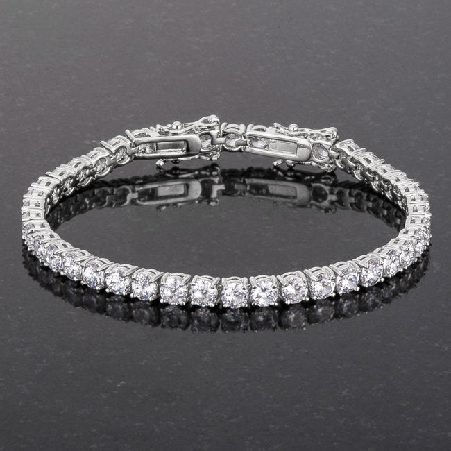 Elegant Round Stones Tennis Bracelet