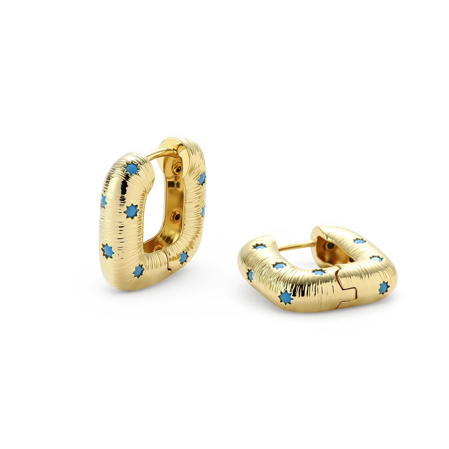 Celestial Huggie Hoops by Gabriella's Jewels